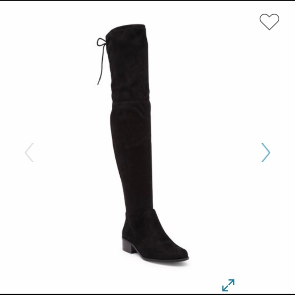 Charles David Over The Knee Boots Black 11